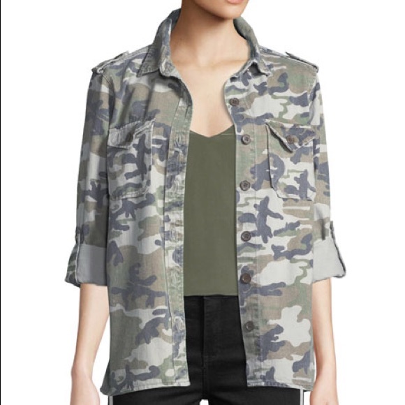 Velvet Heart Demi Camo Jacket - Picture 1 of 8